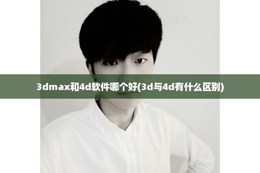 3dmax和4d软件哪个好(3d与4d有什么区别)