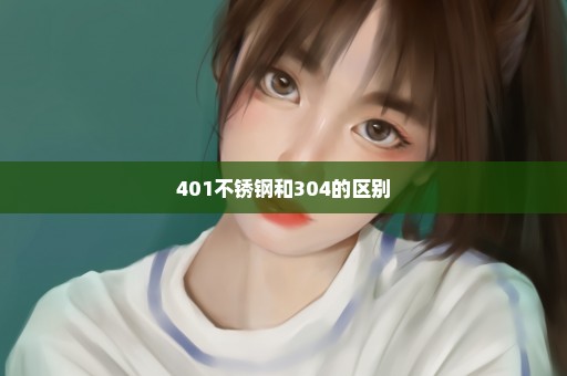 401不锈钢和304的区别
