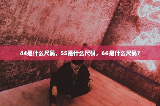 44是什么尺码，55是什么尺码，66是什么尺码？