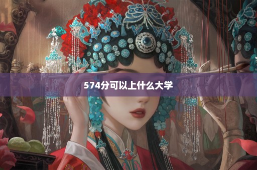 574分可以上什么大学