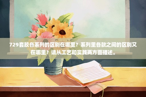 729套胶各系列的区别在哪里？系列里各款之间的区别又在哪里？请从工艺和实践两方面描述。