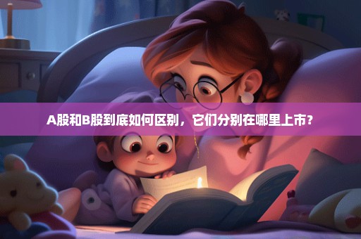 A股和B股到底如何区别，它们分别在哪里上市？