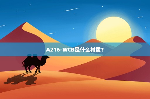 A216-WCB是什么材质？
