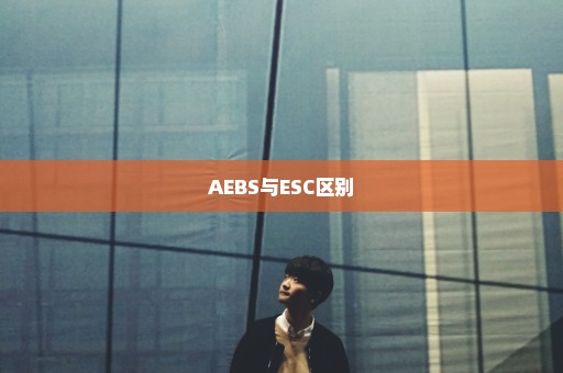 AEBS与ESC区别