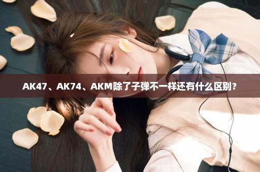 AK47、AK74、AKM除了子弹不一样还有什么区别？