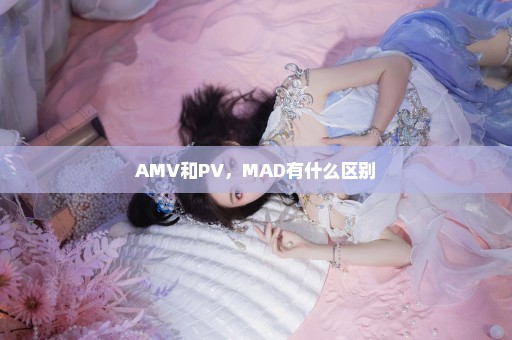 AMV和PV，MAD有什么区别