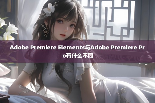 Adobe Premiere Elements与Adobe Premiere Pro有什么不同