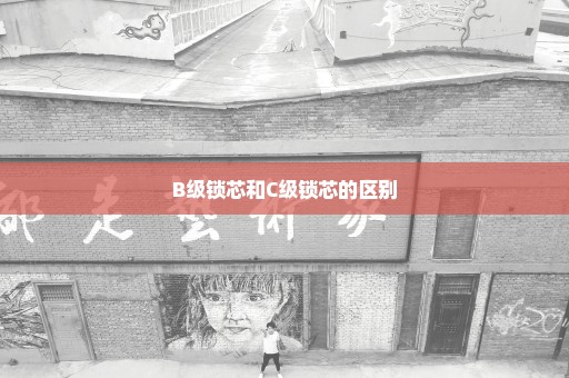 B级锁芯和C级锁芯的区别