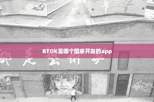 BTOK是哪个国家开发的app