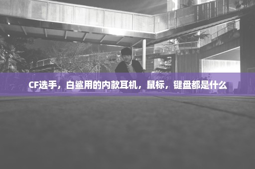 CF选手，白鲨用的内款耳机，鼠标，键盘都是什么