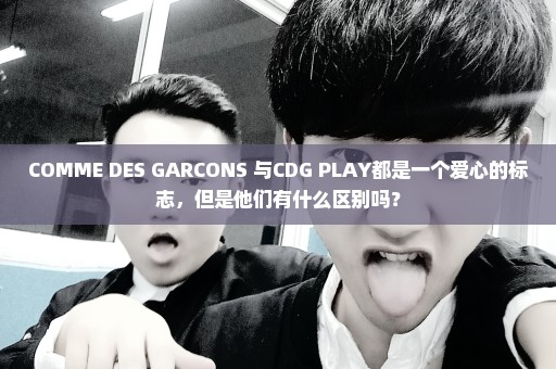 COMME DES GARCONS 与CDG PLAY都是一个爱心的标志，但是他们有什么区别吗？