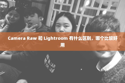 Camera Raw 和 Lightroom 有什么区别，哪个比较好用