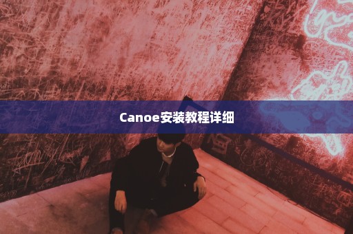 Canoe安装教程详细