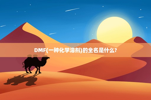 DMF(一种化学溶剂)的全名是什么?