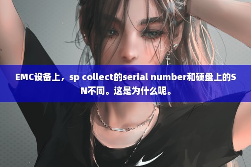EMC设备上，sp collect的serial number和硬盘上的SN不同。这是为什么呢。