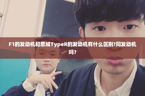 F1的发动机和思域TypeR的发动机有什么区别?同发动机吗？