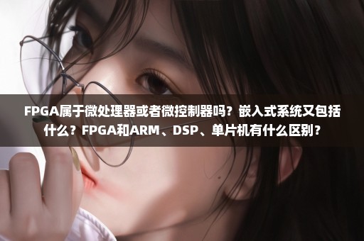 FPGA属于微处理器或者微控制器吗？嵌入式系统又包括什么？FPGA和ARM、DSP、单片机有什么区别？