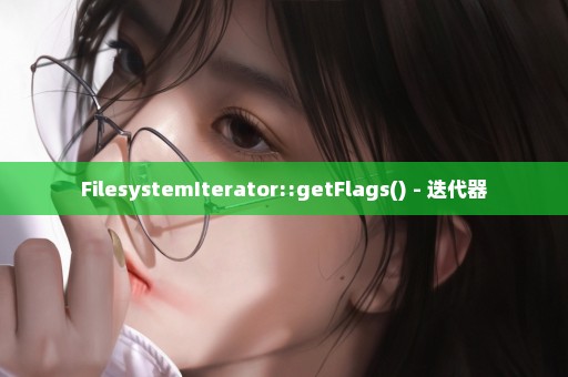 FilesystemIterator::getFlags() - 迭代器