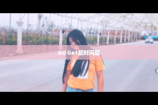 Go Get超时问题