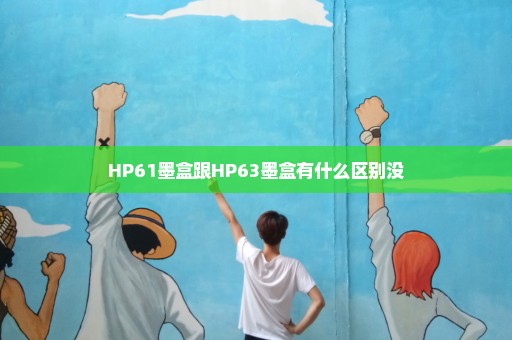 HP61墨盒跟HP63墨盒有什么区别没