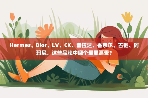 Hermes、Dior、LV、CK、普拉达、香奈尔、古弛、阿玛尼，这些品牌中哪个最显高贵？