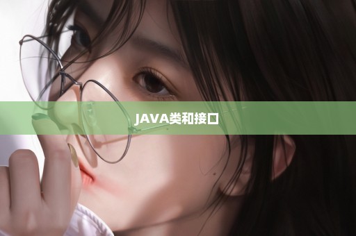 JAVA类和接口