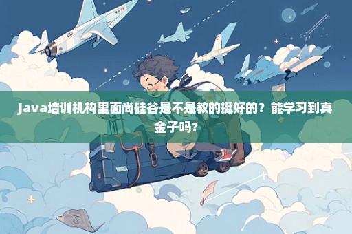 Java培训机构里面尚硅谷是不是教的挺好的？能学习到真金子吗？