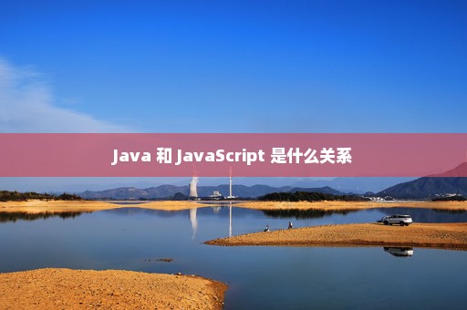 Java 和 JavaScript 是什么关系