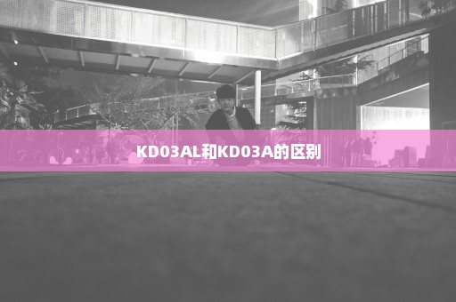 KD03AL和KD03A的区别