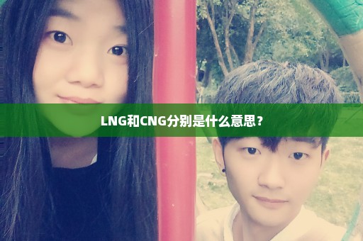 LNG和CNG分别是什么意思？