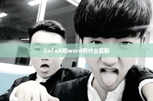 LaTeX和word有什么区别