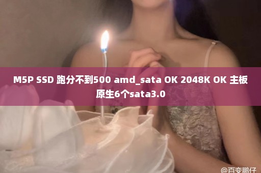 M5P SSD 跑分不到500 amd_sata OK 2048K OK 主板原生6个sata3.0