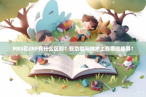 MES和ERP有什么区别？在功能与技术上有哪些差异？