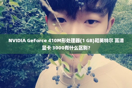 NVIDIA GeForce 410M形处理器(1 GB)和英特尔 高清显卡 3000有什么区别？