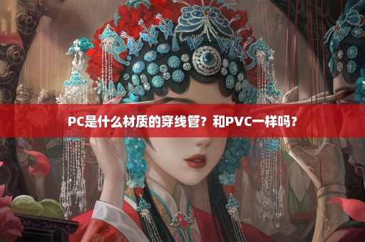 PC是什么材质的穿线管？和PVC一样吗？