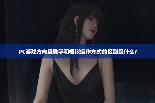 PC游戏方向盘数字和模拟操作方式的区别是什么?