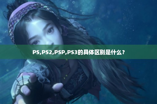 PS,PS2,PSP,PS3的具体区别是什么？