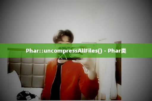 Phar::uncompressAllFiles() - Phar类