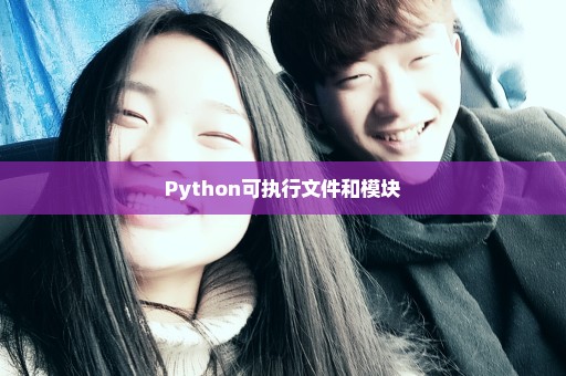 Python可执行文件和模块