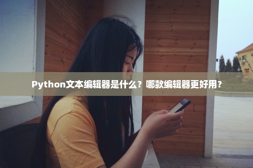 Python文本编辑器是什么？哪款编辑器更好用？