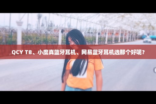 QCY T8、小度真蓝牙耳机、网易蓝牙耳机选那个好呢？