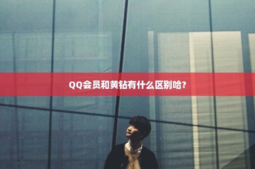 QQ会员和黄钻有什么区别哈？
