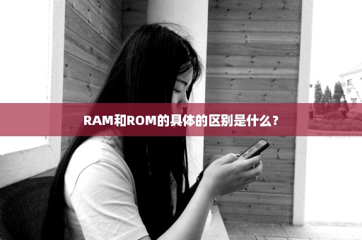 RAM和ROM的具体的区别是什么？