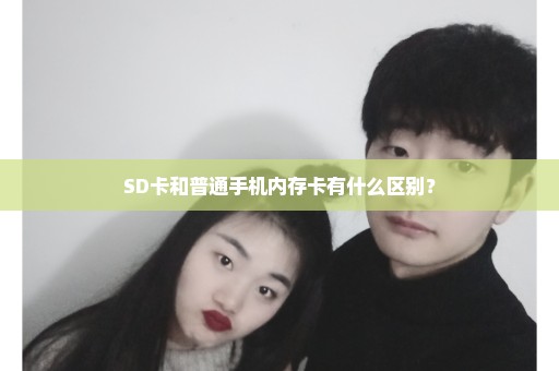 SD卡和普通手机内存卡有什么区别？