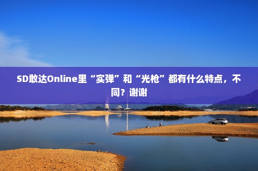 SD敢达Online里“实弹”和“光枪”都有什么特点，不同？谢谢