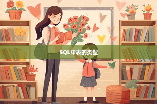 SQL中表的类型