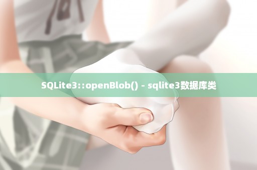 SQLite3::openBlob() - sqlite3数据库类