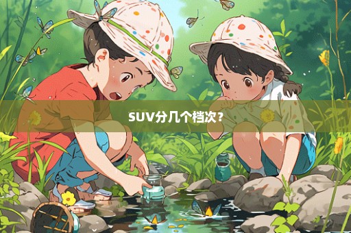 SUV分几个档次？