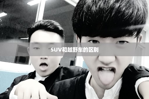 SUV和越野车的区别