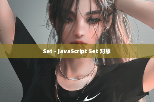 Set - JavaScript Set 对象